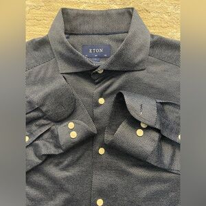 Eton Blue Dress Shirt